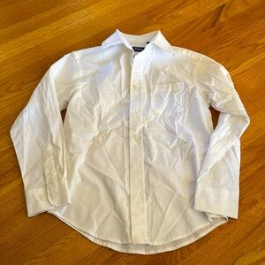 Chaps Boys' Long Sleeve Oxford Button-Down Dress Shirt